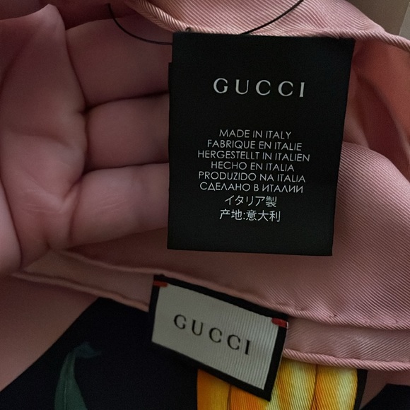 Nwot Gucci flora snake print scarf - Picture 7 of 8